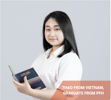 Young student just graduated 